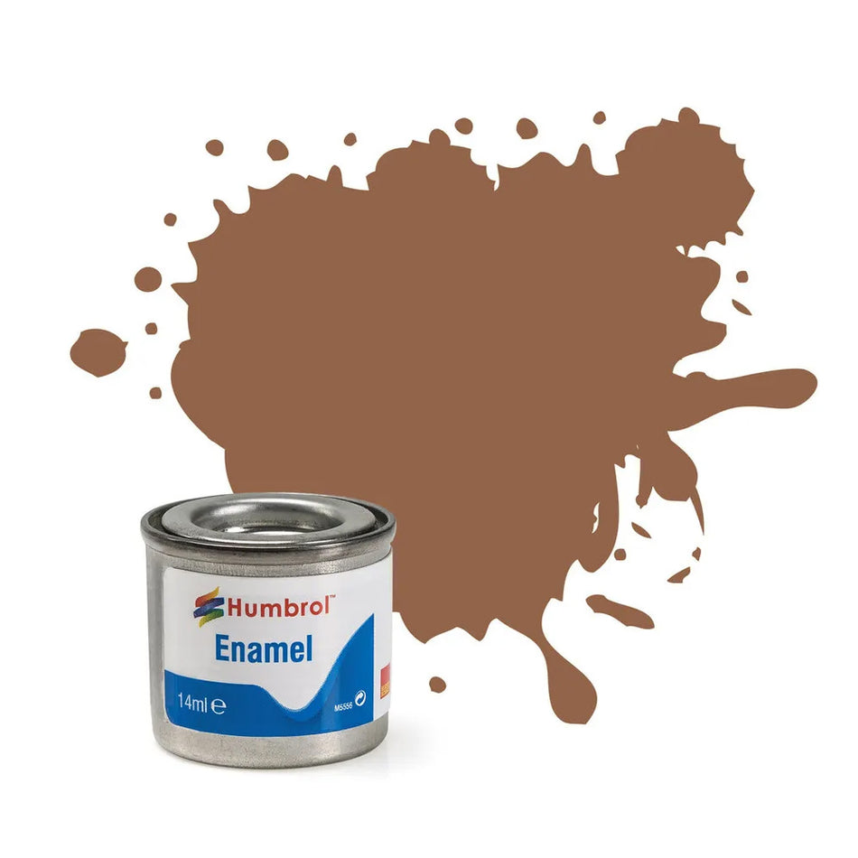 Humbrol 110 Natural Wood Matt Enamel Paint 14ml