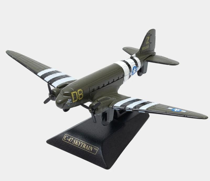Sky Wings C-47 Skytrain RAF WW2 1/100 Diecast Model Aircraft