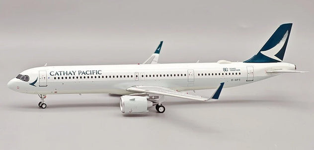 WB Models Cathay Pacific Airbus A321 80 Years Together B-HPS 1:200 Diecast Model Aircraft