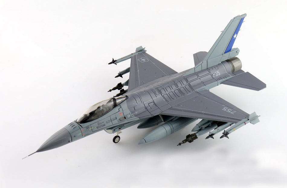Hobby Master F-16 MLU 755 Chilean Air Force 1/72 Diecast Model Aircraft HA38052