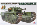 Tamiya 35210 British Churchill Mk.VII Tank 1:35 Scale Plastic Kit