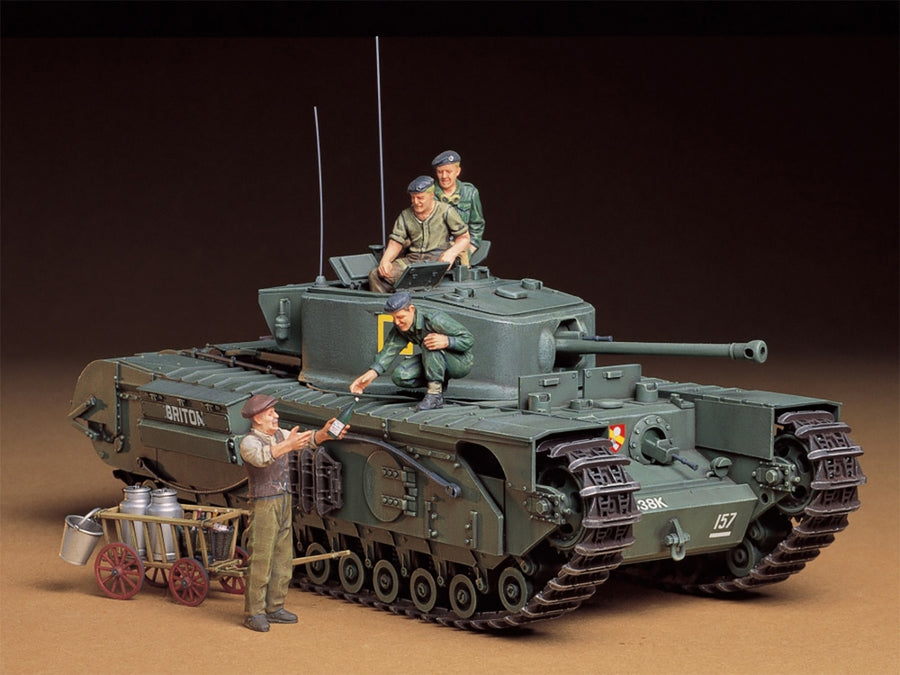 Tamiya 35210 British Churchill Mk.VII Tank 1:35 Scale Plastic Kit