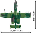 Cobi A-10 Thunderbolt III Brick Model Kit - 667 pieces - Scale 1/48 - (5856)