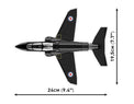 Cobi BAE Hawk T1 Royal Air Force Brick Model Kit - 362 pieces  - Scale 1/48 - (5845)