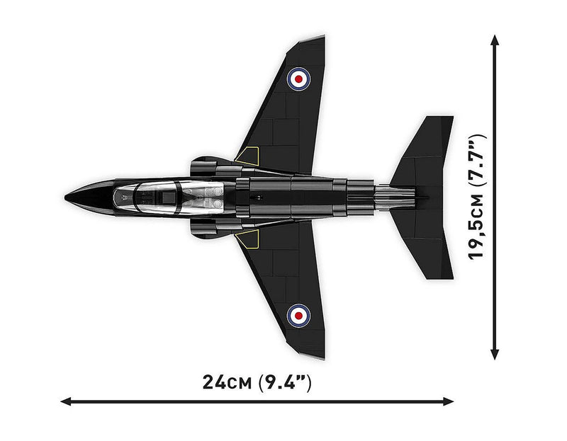Cobi BAE Hawk T1 Royal Air Force Brick Model Kit - 362 pieces  - Scale 1/48 - (5845)