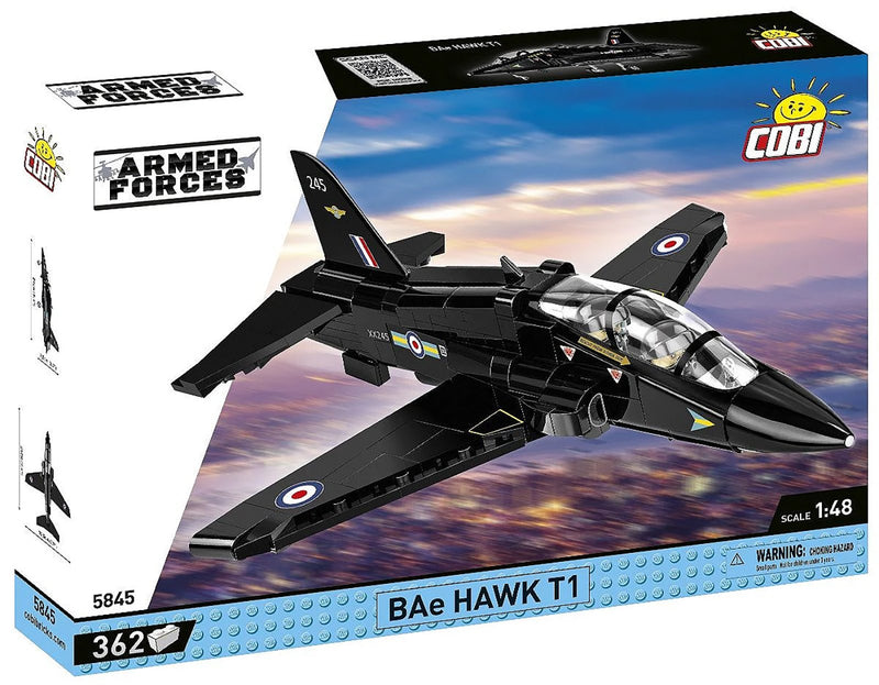 Cobi BAE Hawk T1 Royal Air Force Brick Model Kit - 362 pieces  - Scale 1/48 - (5845)