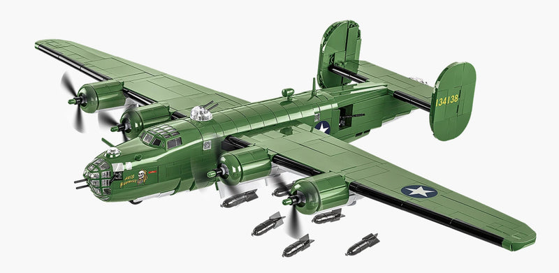 Cobi Consolidated B-24D Liberator Brick Model Kit - 1,445 pieces - Scale 1/48 - (5739)