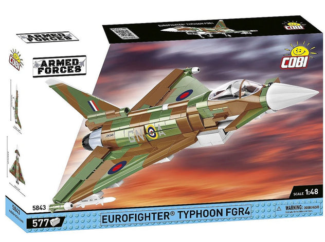 Cobi Eurofighter Typhoon FGR4 RAF 1/48 Scale Aircraft Brick Kit (5843)