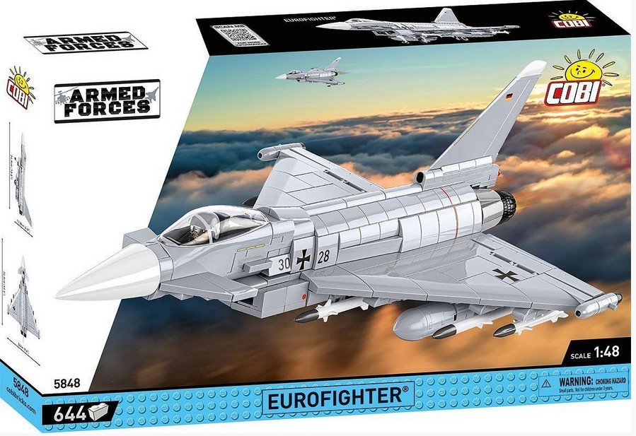 Cobi Eurofighter Typhoon German Air Force 1:48 Brick Kit - 644 Pieces (5848)
