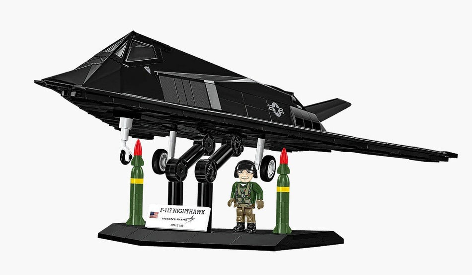 Cobi F-117 Nighthawk Brick Model Kit - 795 pieces - Scale 1/48 - (5903)
