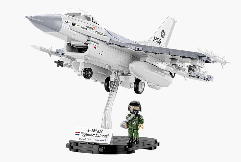 Cobi F-16 Fighting Falcon Brick Model Kit - 425 pieces - Scale 1/48 - (5896)