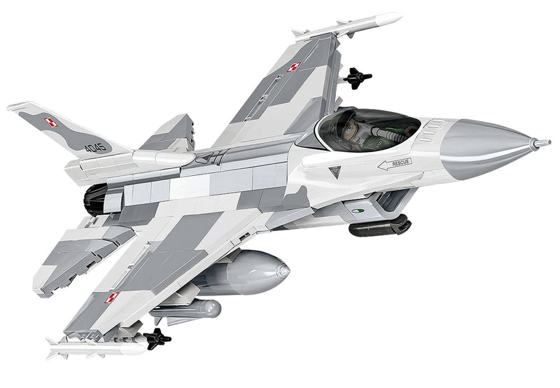Cobi F-16C Fighting Falcon Brick Model Kit - 463 pieces - Scale 1/48 - (5910)