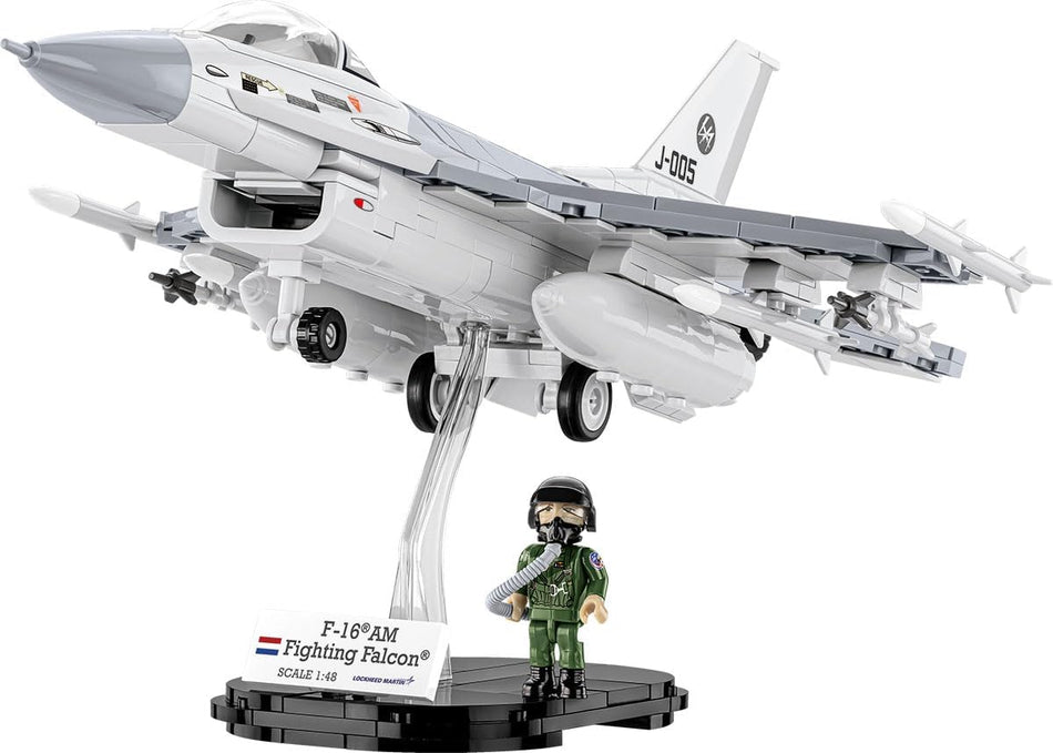 Cobi F-16C Fighting Falcon Brick Model Kit - 500 pieces - Scale 1/48 - (5893)
