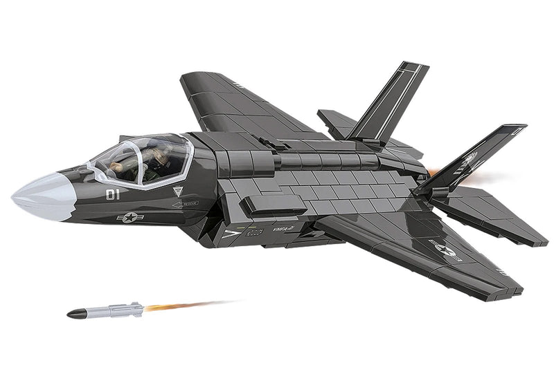 Cobi F-35B Lightning II Brick Model Kit - 614 pieces - Scale 1/48 - (5912)