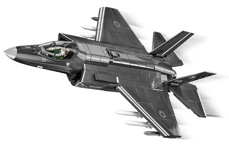 Cobi F-35B STOVL Lightning II Brick Model Kit – 580 pieces - Scale 1/48 - (5895)