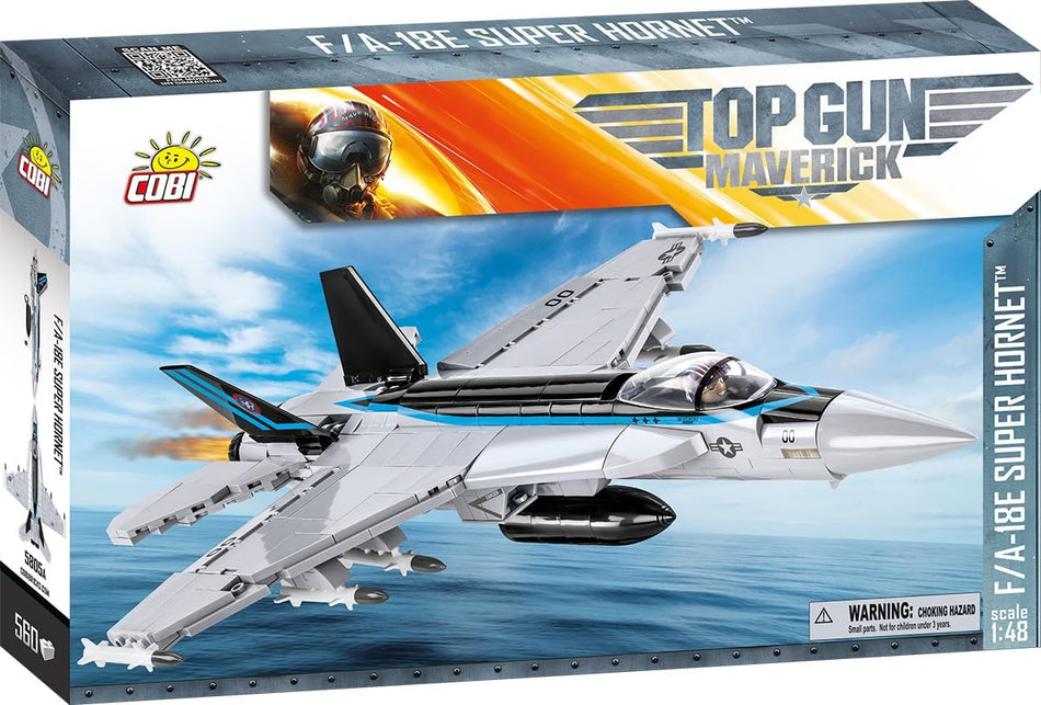 Cobi F/A-18E Super Hornet Top Gun Maverick Brick Model Kit - 570 pieces - Scale 1/48 - (5805A)