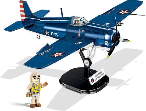 Cobi Grumman F-4F Wildcat Brick Model Kit - 375 pieces - Scale 1/32 - (5731)
