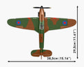 Cobi Hawker Hurricane No. 302 Squadron RAF Brick Model Kit - 373 pieces - Scale 1/32 - (5762)