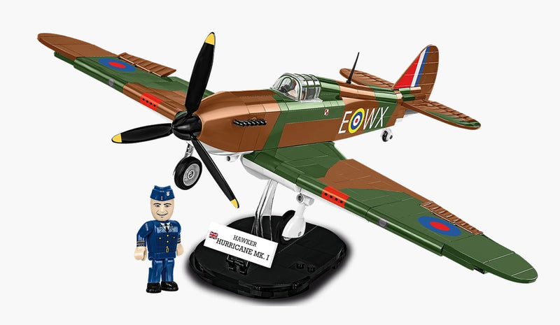 Cobi Hawker Hurricane No. 302 Squadron RAF Brick Model Kit - 373 pieces - Scale 1/32 - (5762)