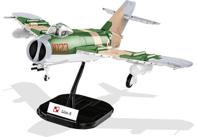 Cobi Lim-5 (MiG-17F) Polish Air Force 1959 1:32 Scale Brick Kit - 575 Pieces (5824)