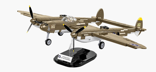 Cobi P-38H Lightning 1:32 Aircraft Brick Kit - 652 Pieces (5763)