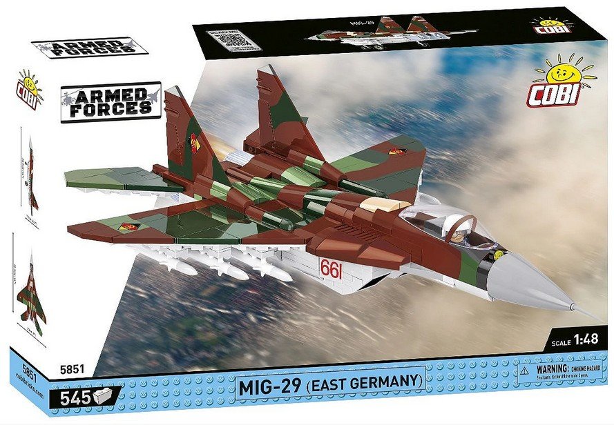 Cobi MiG-29 GDR East German Air Force 1:48 Scale Brick Kit (5851)