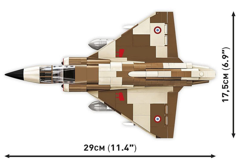 Cobi Mirage IIIC Vexin Brick Model Kit - 444 pieces - Scale 1/48 - (5818)
