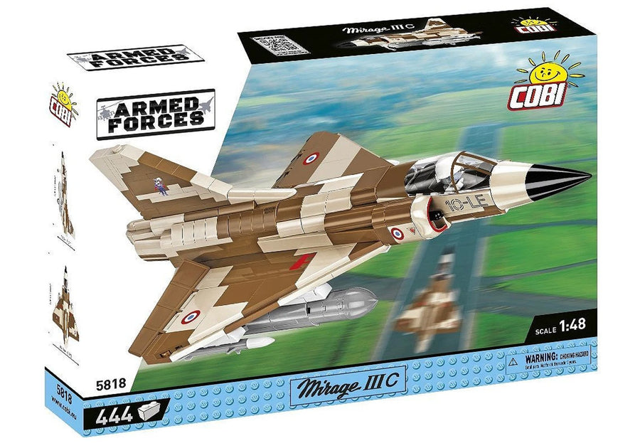 Cobi Mirage IIIC Vexin 1:48 Scale Aircraft Brick Kit (5818)