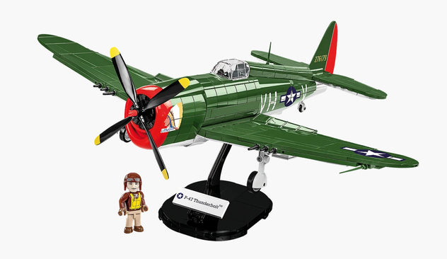 Cobi P-47 Thunderbolt 1:32 Scale Aircraft Brick Kit - 477 Pieces (5737)