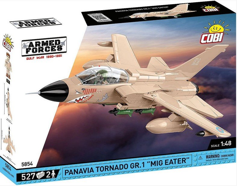 Cobi Panavia Tornado GR.1 'Mig Eater' Brick Model Kit - 527 pieces - Scale 1/48 - (5854)
