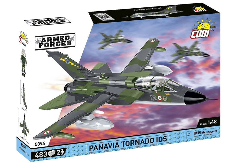 Cobi Panavia Tornado IDS (Italian ir Force) Brick Model Kit – 483 pieces - Scale 1/48 - (5894)