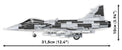 Cobi Saab JAS 39 Gripen E Brick Model Kit - 480 pieces - Scale 1/48 - (5820)