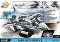 Cobi Saab JAS 39 Gripen E Brick Model Kit - 480 pieces - Scale 1/48 - (5820)