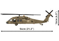 Cobi Sikorsky UH-60 Black Hawk Helicopter Brick Model Kit - 928 pieces - Scale 1/32 - (5906)