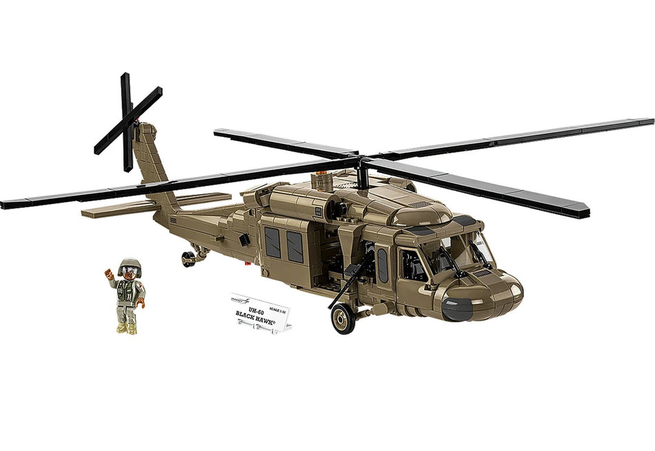 Cobi Sikorsky UH-60 Black Hawk Helicopter Brick Model Kit - 928 pieces - Scale 1/32 - (5906)