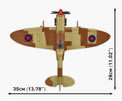 Cobi Supermarine Spitfire Mk. IXe Brick Model Kit - 364 pieces - Scale 1/32 - (5764)