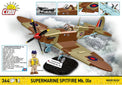 Cobi Supermarine Spitfire Mk. IXe Brick Model Kit - 364 pieces - Scale 1/32 - (5764)