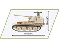 Cobi Marder III Ausf.M German Tank Destroyer 1/35 Scale Brick Kit (2282)