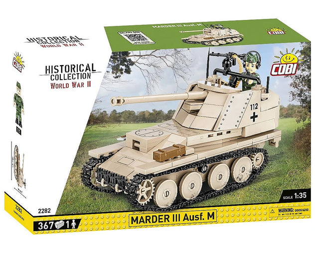 Cobi Marder III Ausf.M German Tank Destroyer 1/35 Scale Brick Kit (2282)