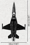 Cobi Top Gun MiG-28 Brick Model Kit - 332 pieces - Scale 1/48 - (5859)