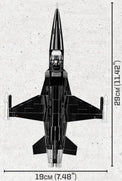 Cobi Top Gun MiG-28 Brick Model Kit - 332 pieces - Scale 1/48 - (5859)