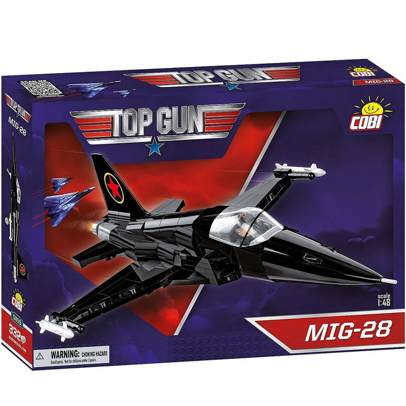 Cobi Top Gun MiG-28 Brick Model Kit - 332 pieces - Scale 1/48 - (5859)