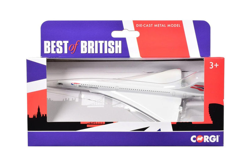 Corgi Concorde - Best Of British BA Livery Diecast Toy
