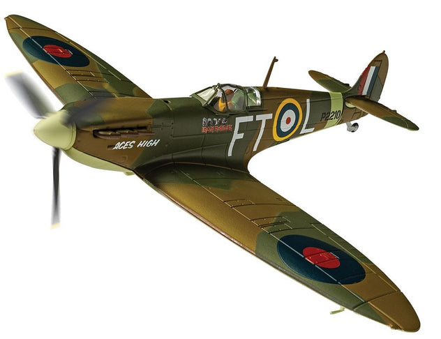 Corgi Spitfire Mk.II 'Iron Maiden Aces High' 1:72 Diecast Model Aircraft - CC39215