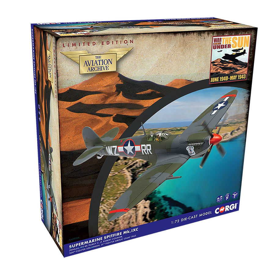 Corgi Spitfire Mk.IXc 'Porky II' 1/72 Diecast Model Aircraft - AA29104