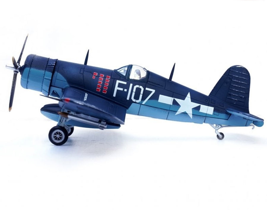 Panzerkampf F4U-1D Corsair F-107 VMF-233 CAPT. P.C. 1945 1/72 Diecast Aircraft - PAN14619LB