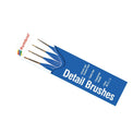 Detail Sable Brush Pack of 4
