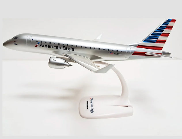 PPC American Airlines Embraer E175 1:100 Plastic Model Aircraft - PP-225179