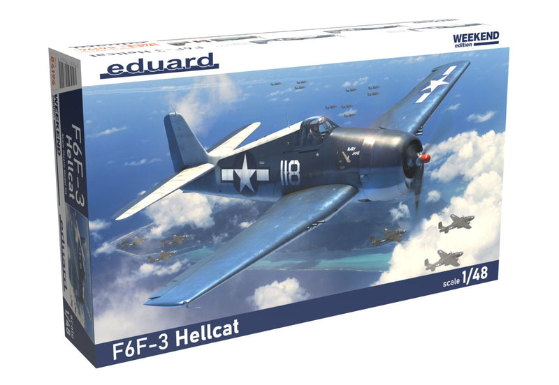 Eduard F6F-3 Hellcat Weekend Edition 1:48 Plastic Kit
