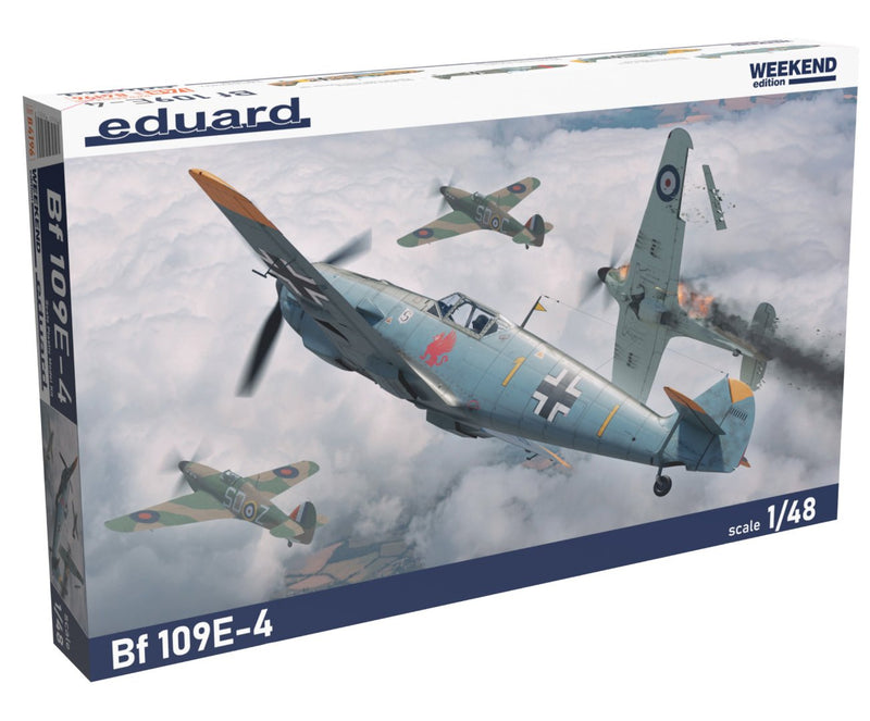 Eduard Messerschmitt Bf-109E-4 Weekend Edition 1:48 Plastic Kit